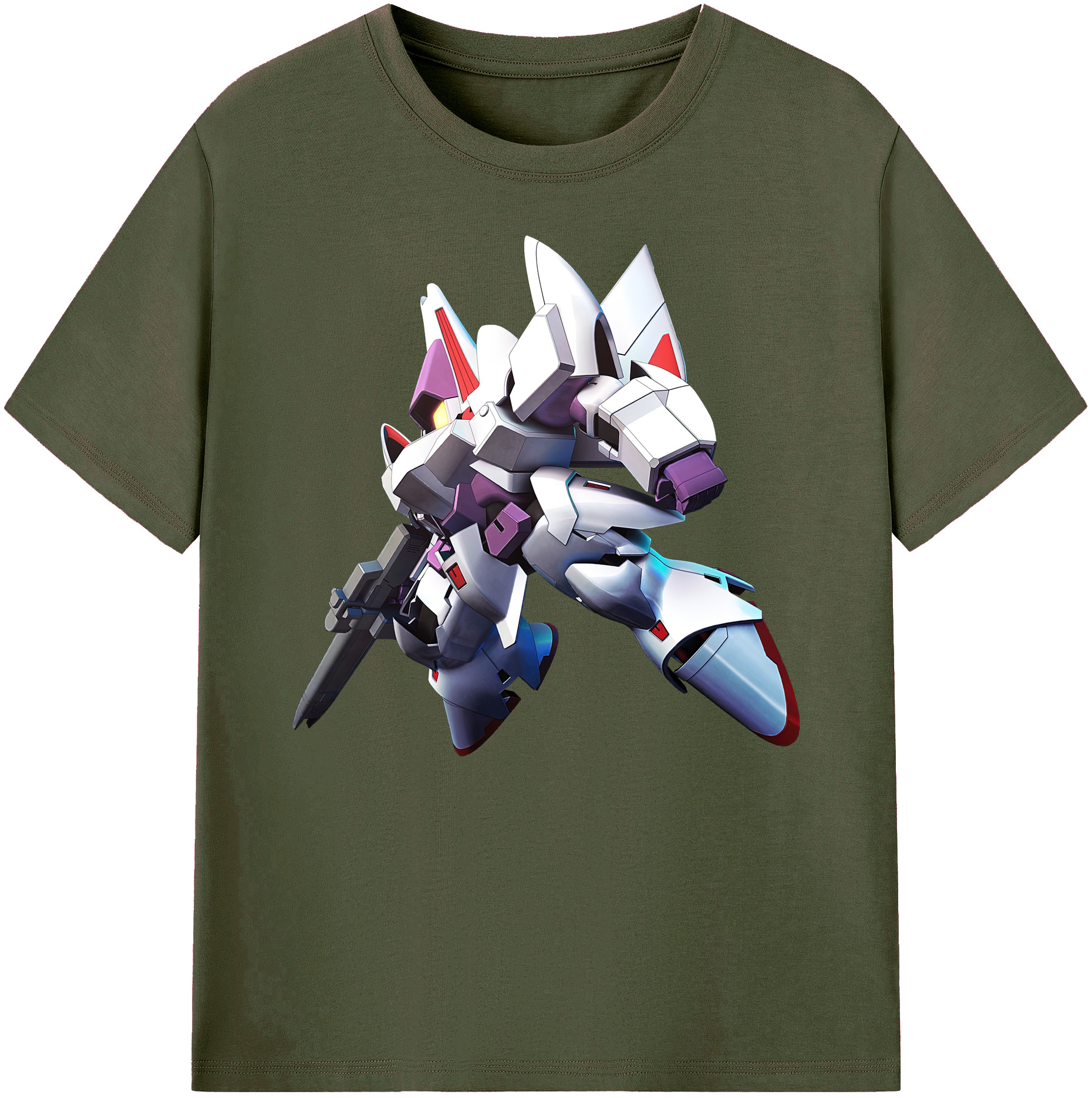 （画像用） 機動戦士ガンダム Mobile Suit Gundam 綿100％ メンズ半袖Tシャツ｜肌触りやわらか＆通気性
